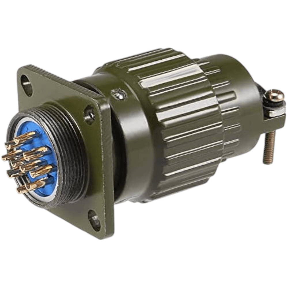 Conector p/panel macho 10 pines YD32-10