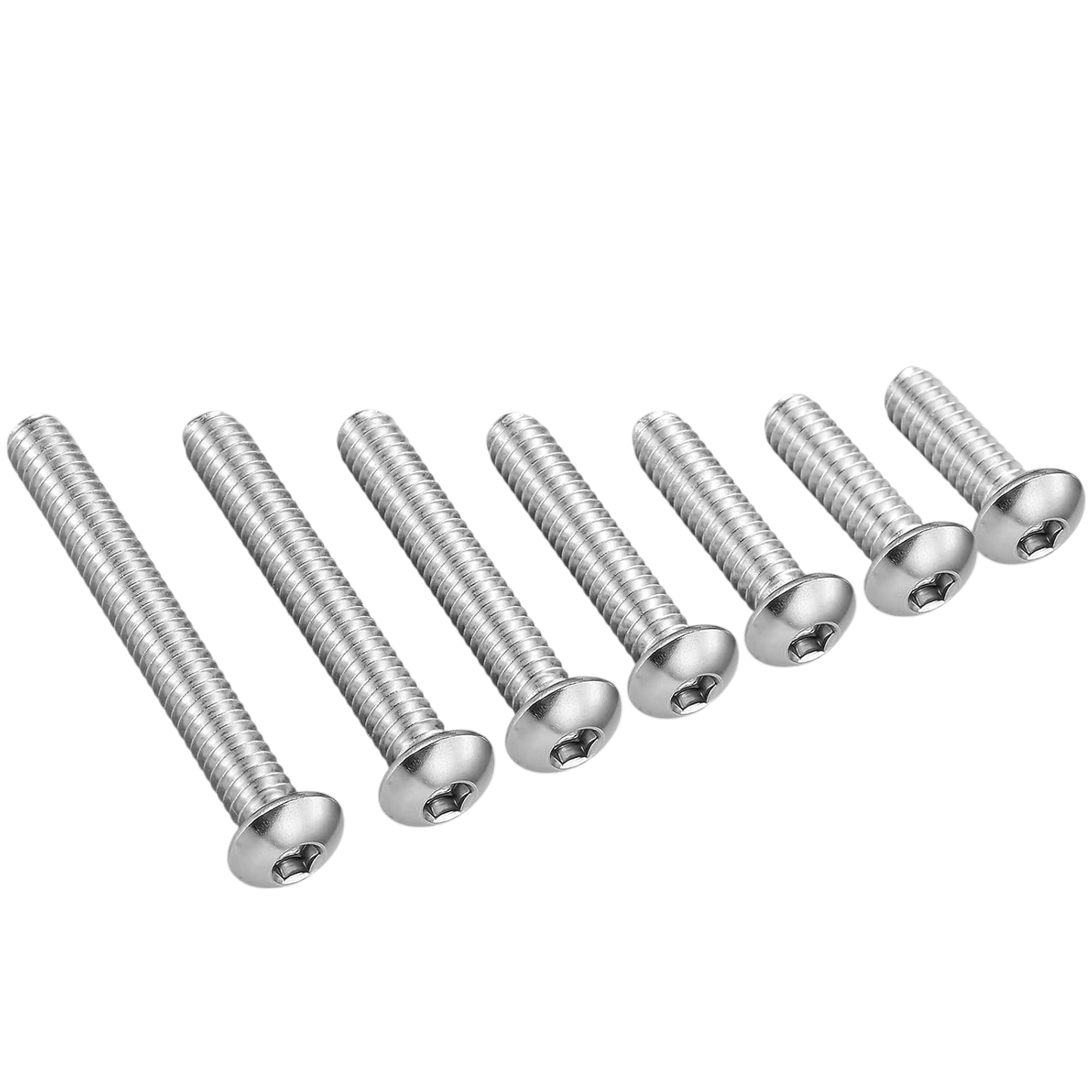 Perno Allen M3X8 mm cabeza de botón (Pack 100 und)
