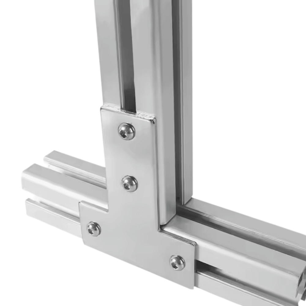 Placa Unión Tipo T Para Perfil Tslot 40x40 (pack 2 und)