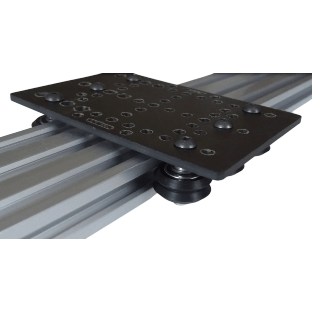 Rueda tipo W para perfil vslot 2020 (Pack 4 unds)