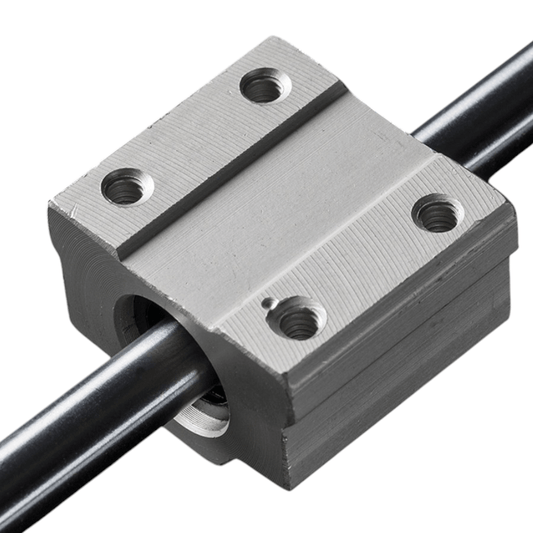 Detalle de SC25UU Rodamiento lineal 25 mm (Pack 2 unds) (PC00146) para maquinaria CNC y automatización industrial