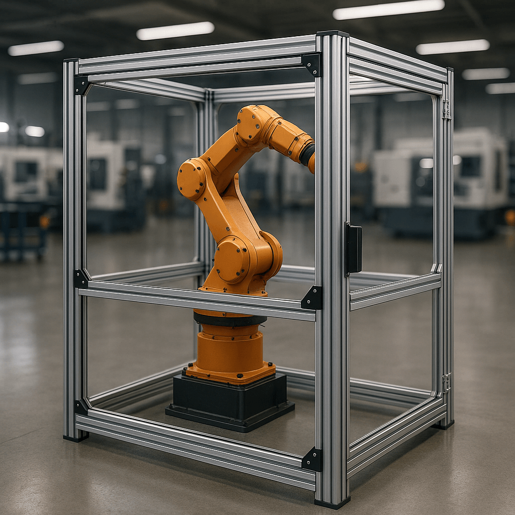 ¿Por qué es beneficioso utilizar perfiles de aluminio para armar estructuras?