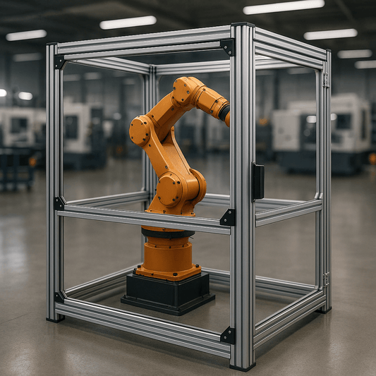 ¿Por qué es beneficioso utilizar perfiles de aluminio para armar estructuras?