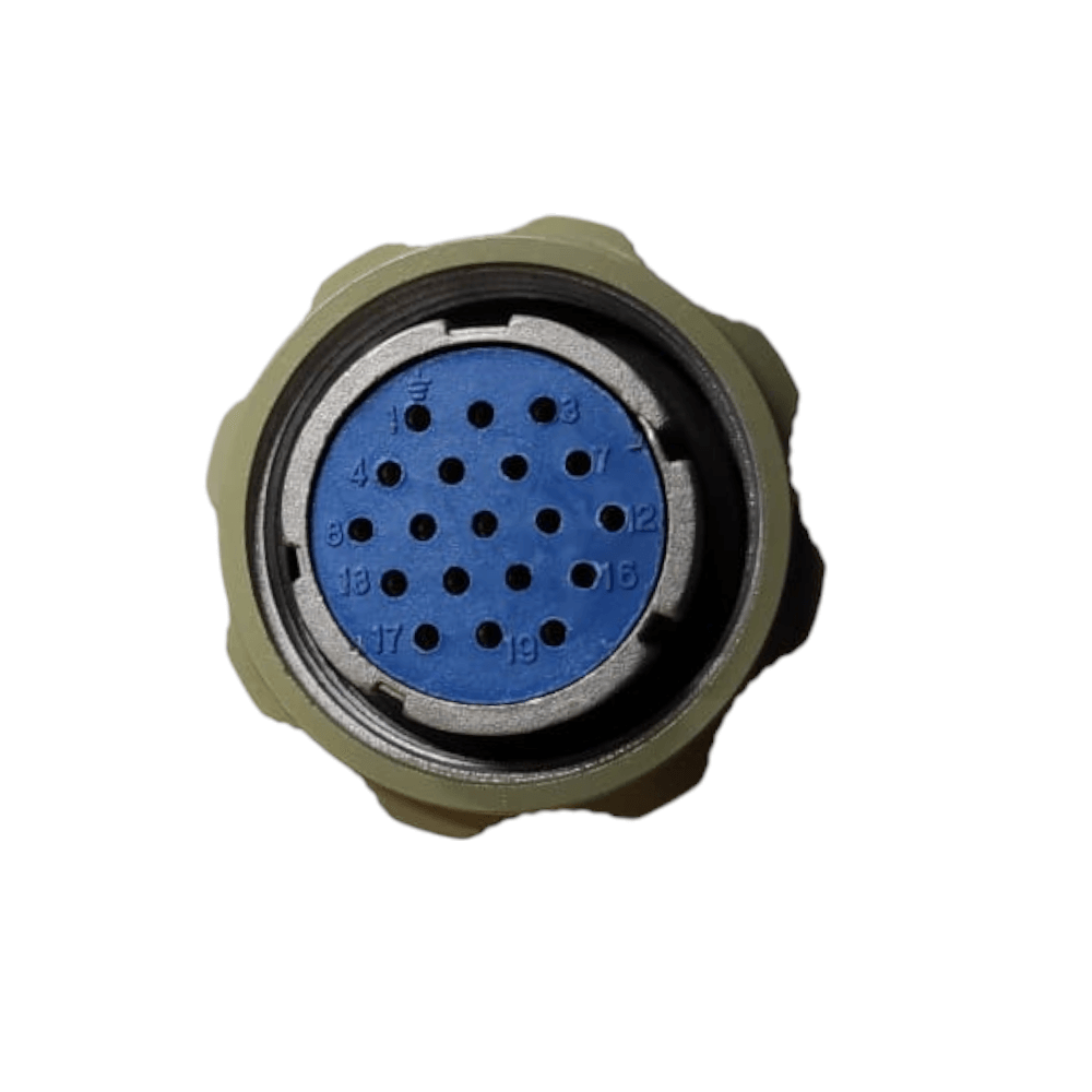 Conector p/cable hembra 19 pines YD32-19