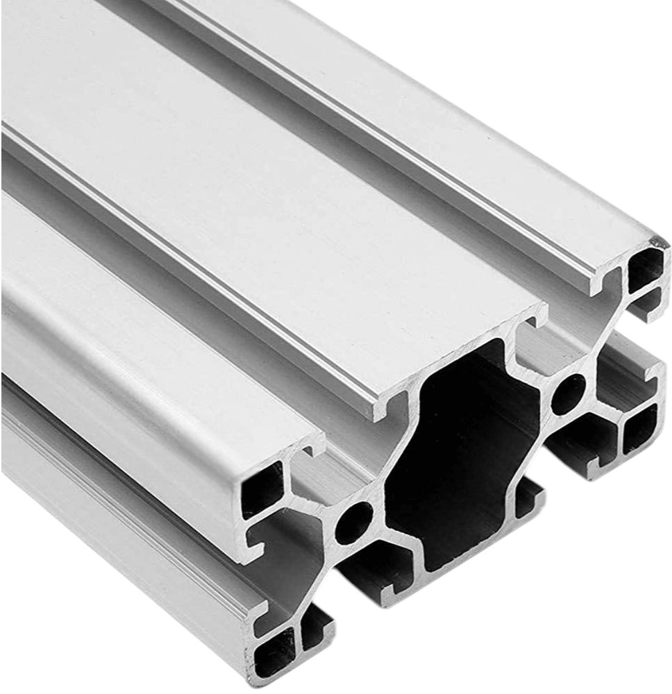 Perfil Estructural Aluminio Tslot 40x80x2000 mm
