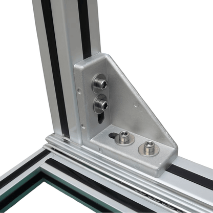 Soporte ángulo 90° perfil TSlot 40x80 (Pack 2 unds)