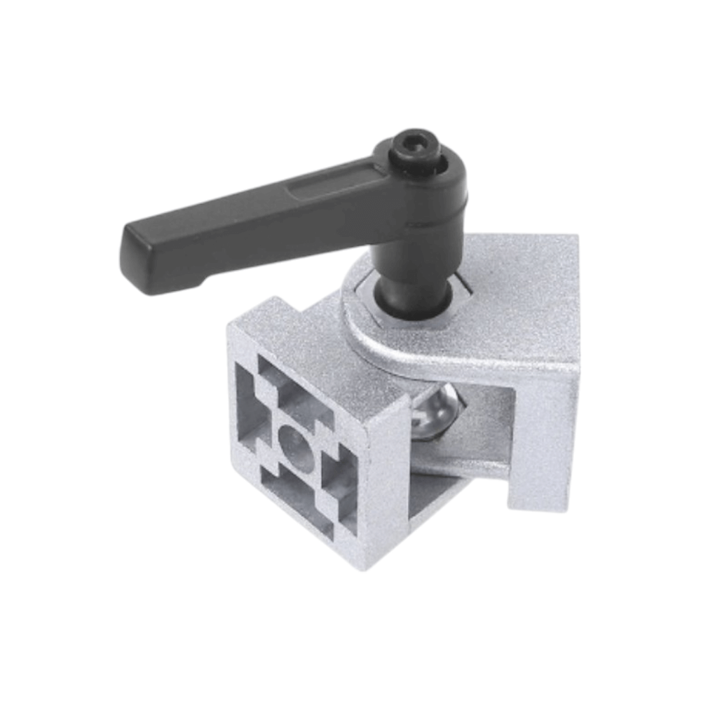 Acople Pivote Ángulo Ajustable Perfil Estructural Tslot 40X40