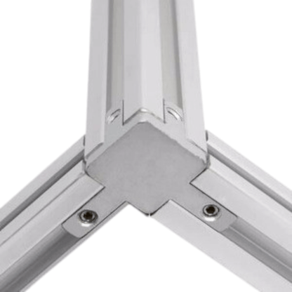 Angulo De Unión Triple 3 Ejes Para Perfil 40x40