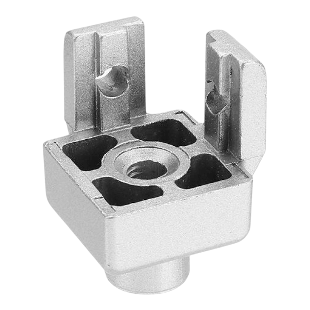 Base y pata ajustable perfil Tslot 40X40 mm (pack 4und)