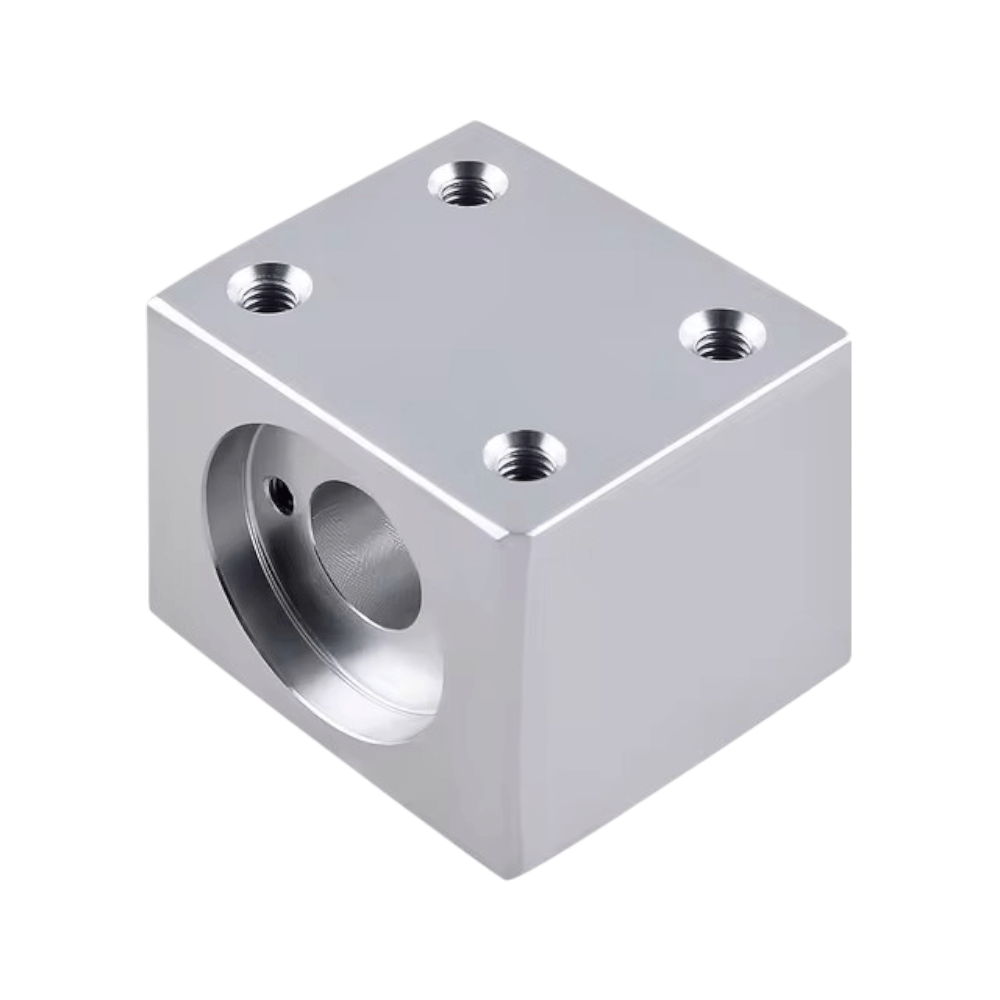 Base para tuerca trapezoidal T8 de aluminio 33x30x26 mm – RM Partes