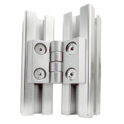 Bisagra Aluminio Perfil Tslot 40x40 mm (pack 2 und)