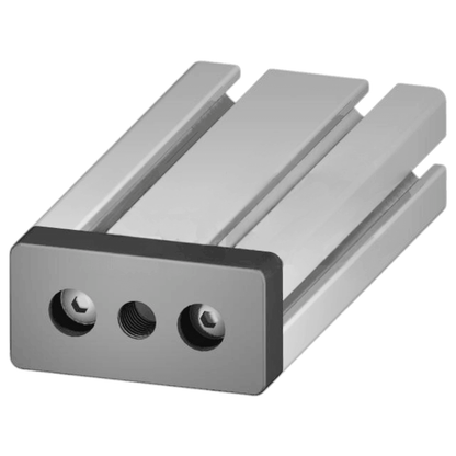 Base para pata M12 para perfil 30x60 mm