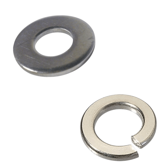 Golillas planas + presión M5 (Pack 100 und)