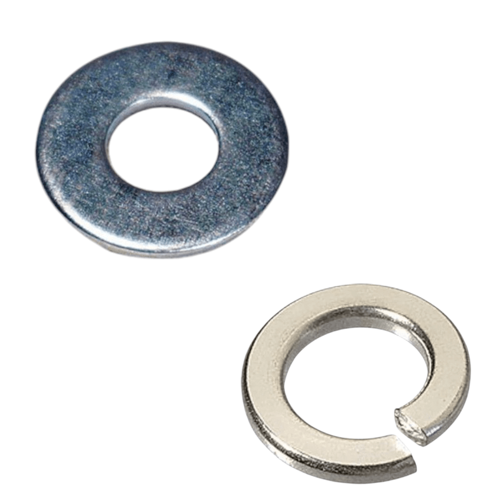 Golillas planas + presión M8 (Pack 50 und)