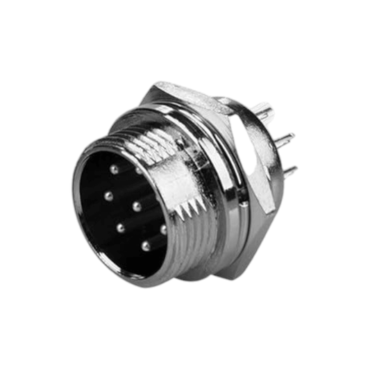 Conector para panel macho 8 Pines GX20-8B