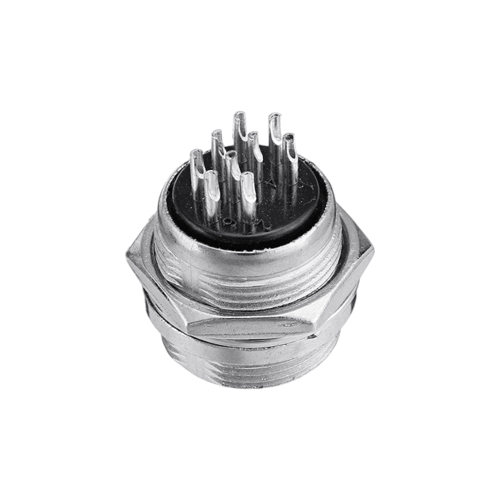 Conector para panel Macho 9 Pines GX20-9B