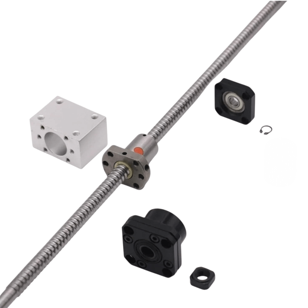 Kit Husillo SFU1204 400 mm con Soportes Laterales FK/FF10