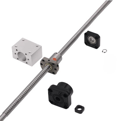 Kit Husillo SFU1204 400 mm con Soportes Laterales FK/FF10