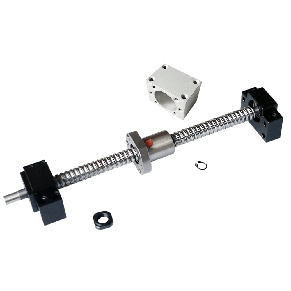 Kit husillo bolas SFU1204 de 550 mm acero al carbono para CNC – RM Partes