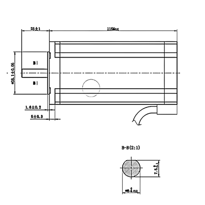 Kit Motor paso a paso Nema 23 - 2 Nm + Driver