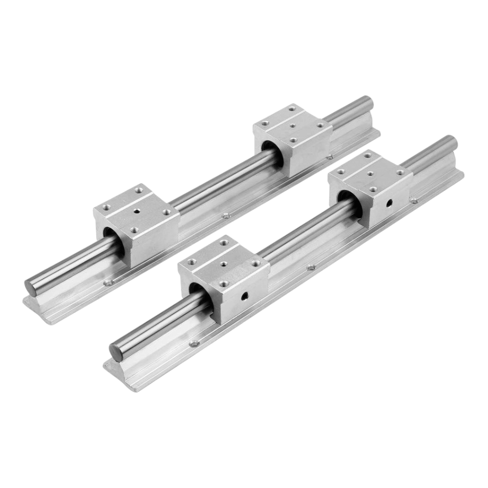 Kit SBR12-500 mm con Rodamientos SBR12UU Eje Lineal