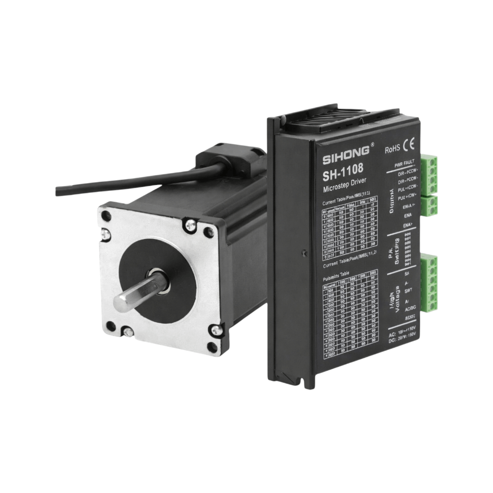 Kit Motor paso a paso Nema 34 8,2 Nm + Driver