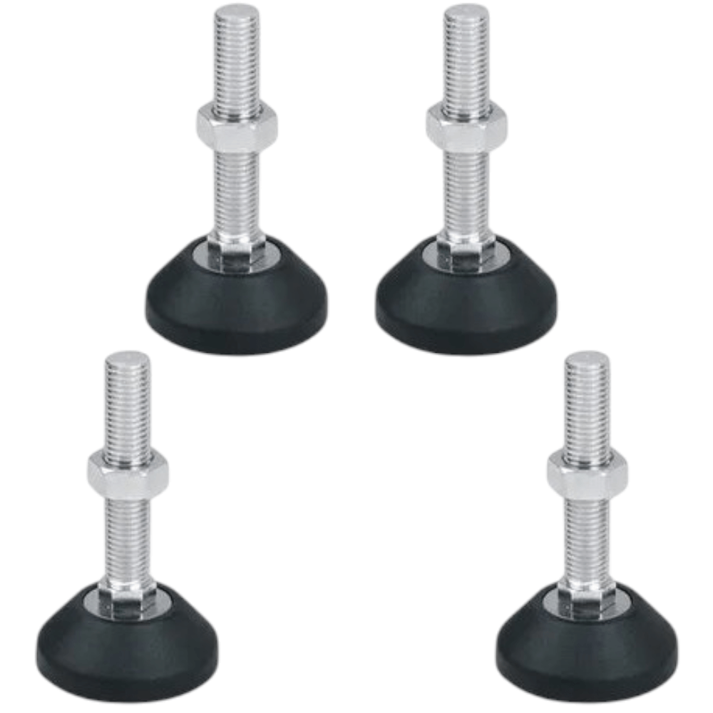 Pata ajustable M8 (Pack 4 und)