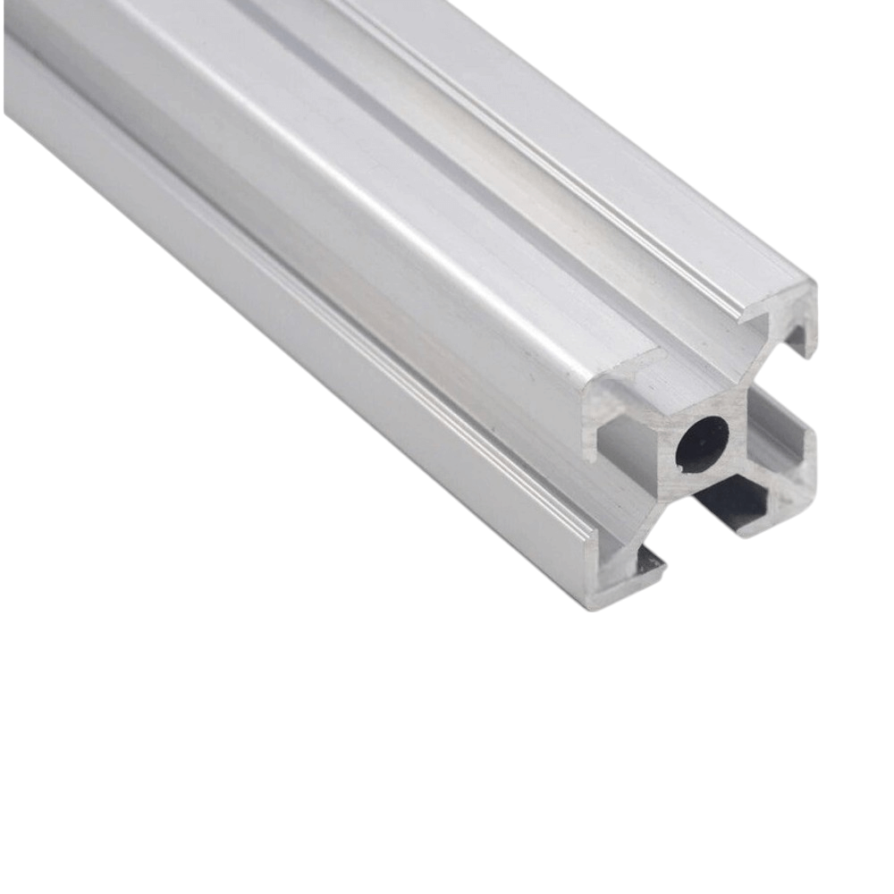 Perfil estructural aluminio T-slot 20x20x1000 mm anodizado – RM Partes