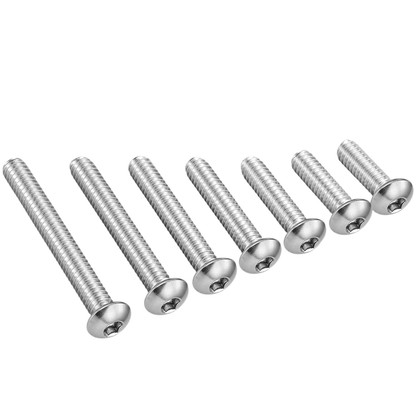 Pernos Tornillos Allen M5x6 mm Inoxidable (pack 25 und)