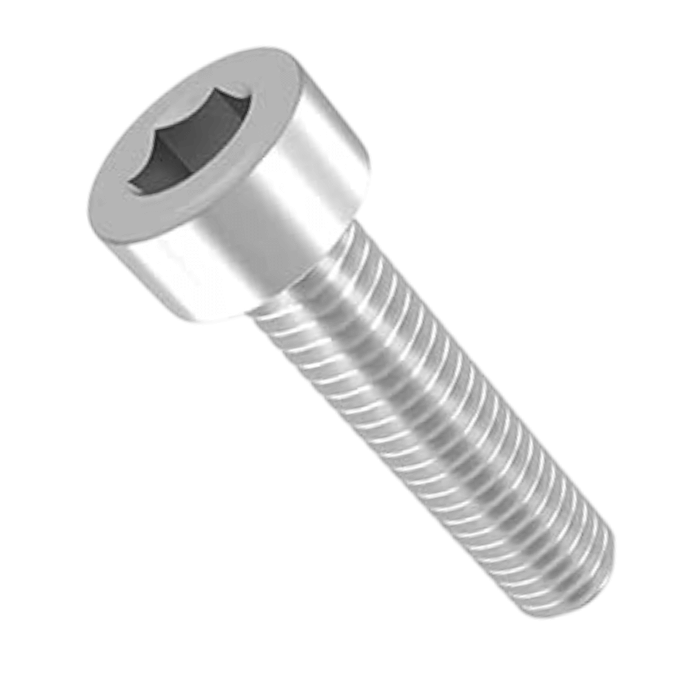 Perno allen M4x12 MM cabeza cilíndrica inoxidable (pack 50 unds)