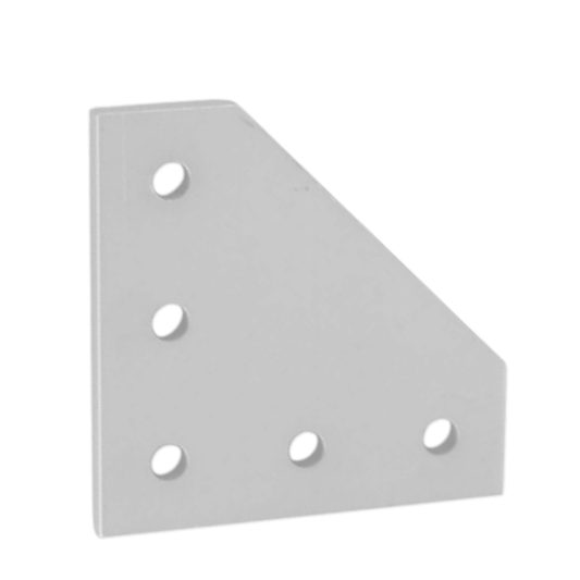Placa Escuadra 90° Angulo Perfil Estructural Aluminio 30 mm (Pack 2 und)