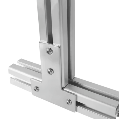 Placa Unión Tipo T Para Perfil Tslot 40x40 (pack 2 und)