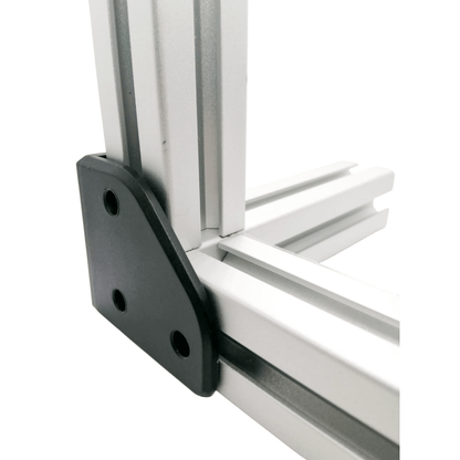 Placa metálica Unión perpendicular de esquina 30x30 (Pack 2 und)