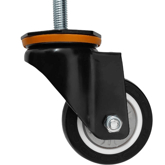 Rueda giratoria M12 (pack 2 und)