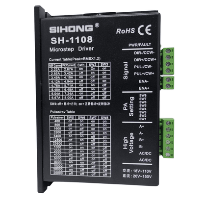 Kit Motor paso a paso Nema 34 8,2 Nm + Driver