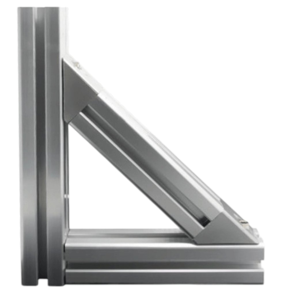 Soporte ángulo 45° Perfil Tslot 30x30 mm (pack 2 und)