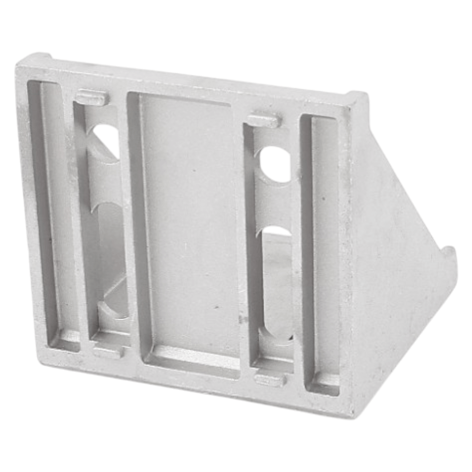 Soporte ángulo 90° para perfil Tslot 60X60 mm (2 und)