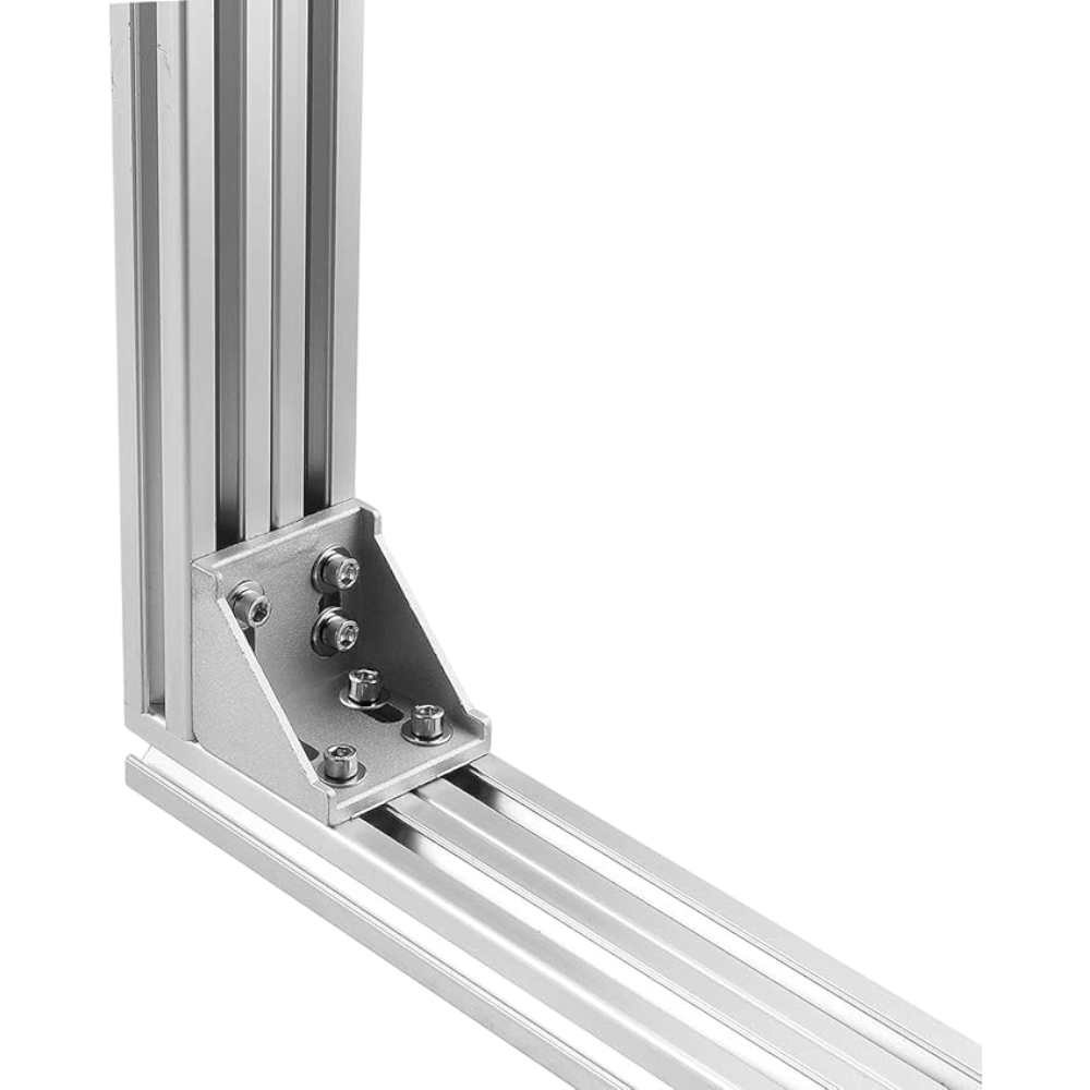 Soporte ángulo 90° para perfil Tslot 80X80 mm (pack 2 und)