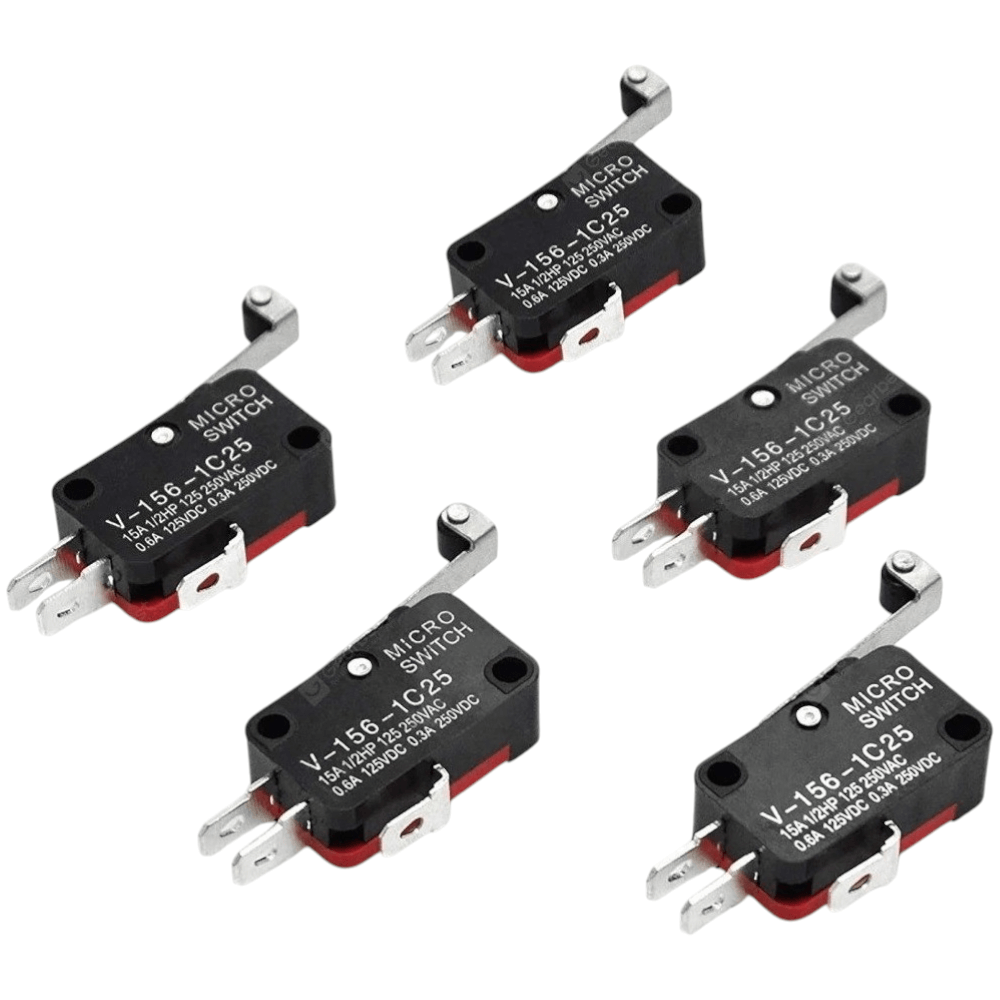 Switch limite de carrera 250 VAC 15 Amperios (Pack 5 und)