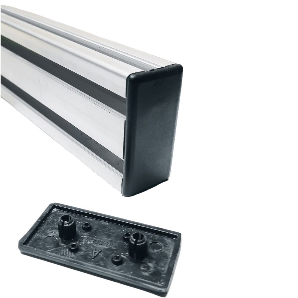 Tapa plástica perfil t-slot 30X60 MM 4 UNID