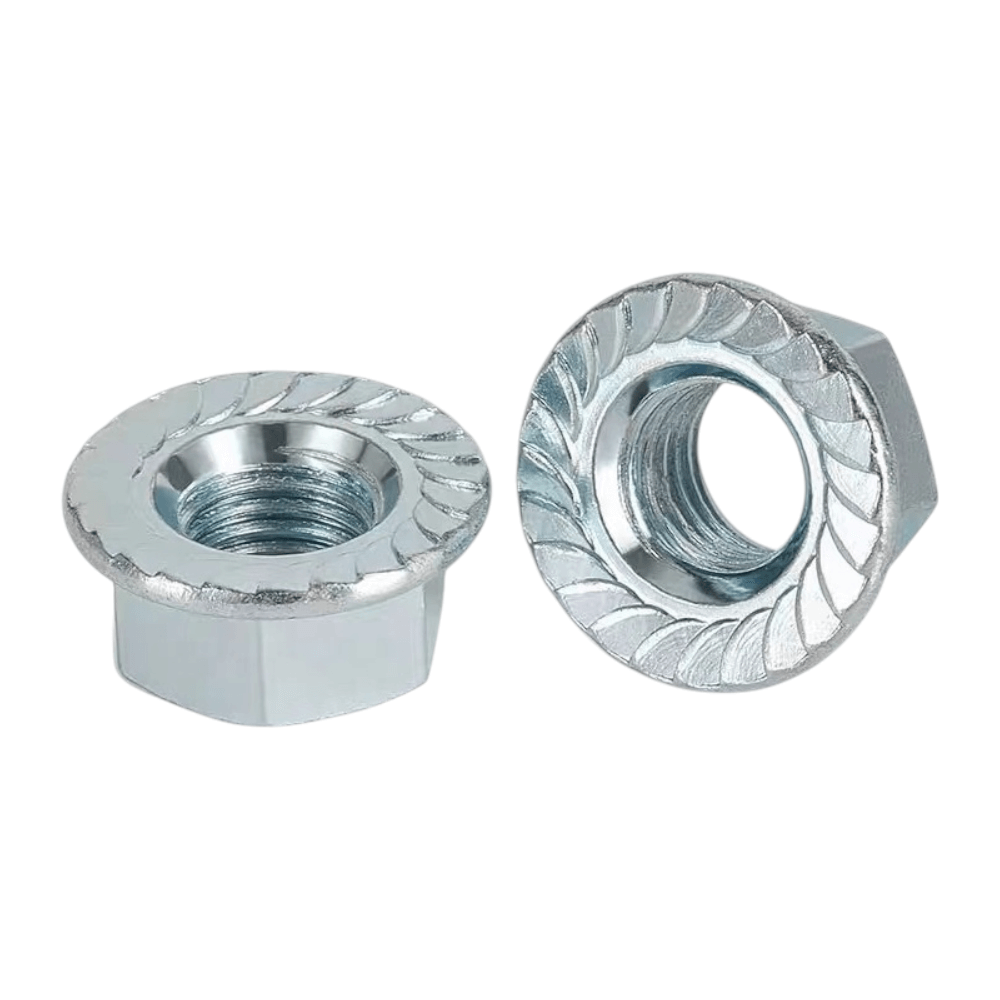 Tuerca Hexagonal + Golilla Plana + Presión