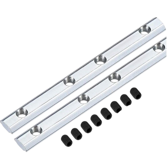 Unión recta perfiles estructurales 20x20 (Pack 2 und)