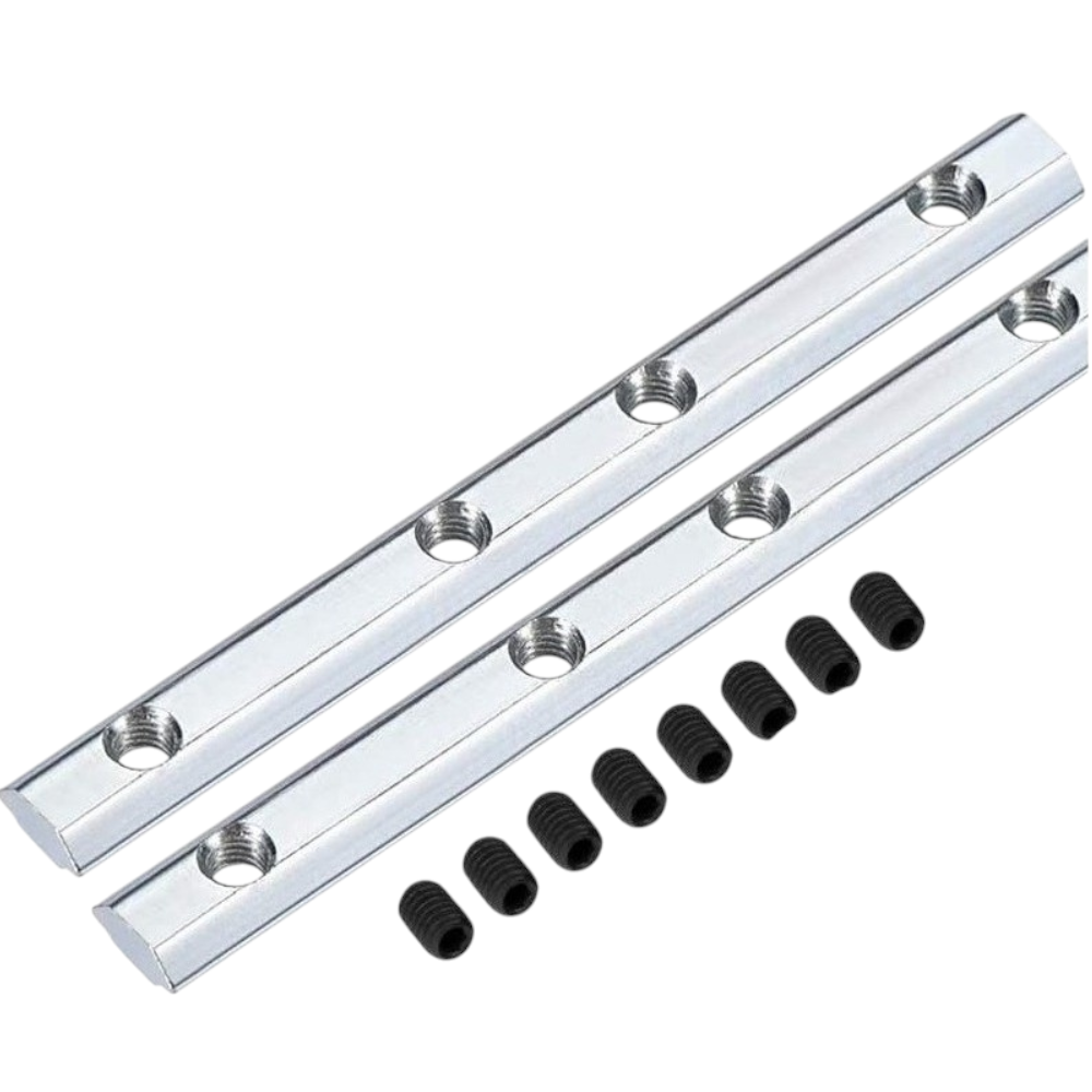 Unión recta perfiles estructurales 40x40 (Pack 2 und)