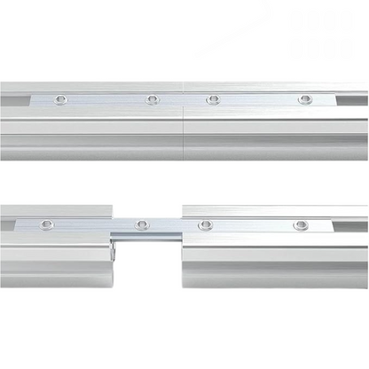 Unión recta perfiles estructurales 45x45 (Pack 2 und)