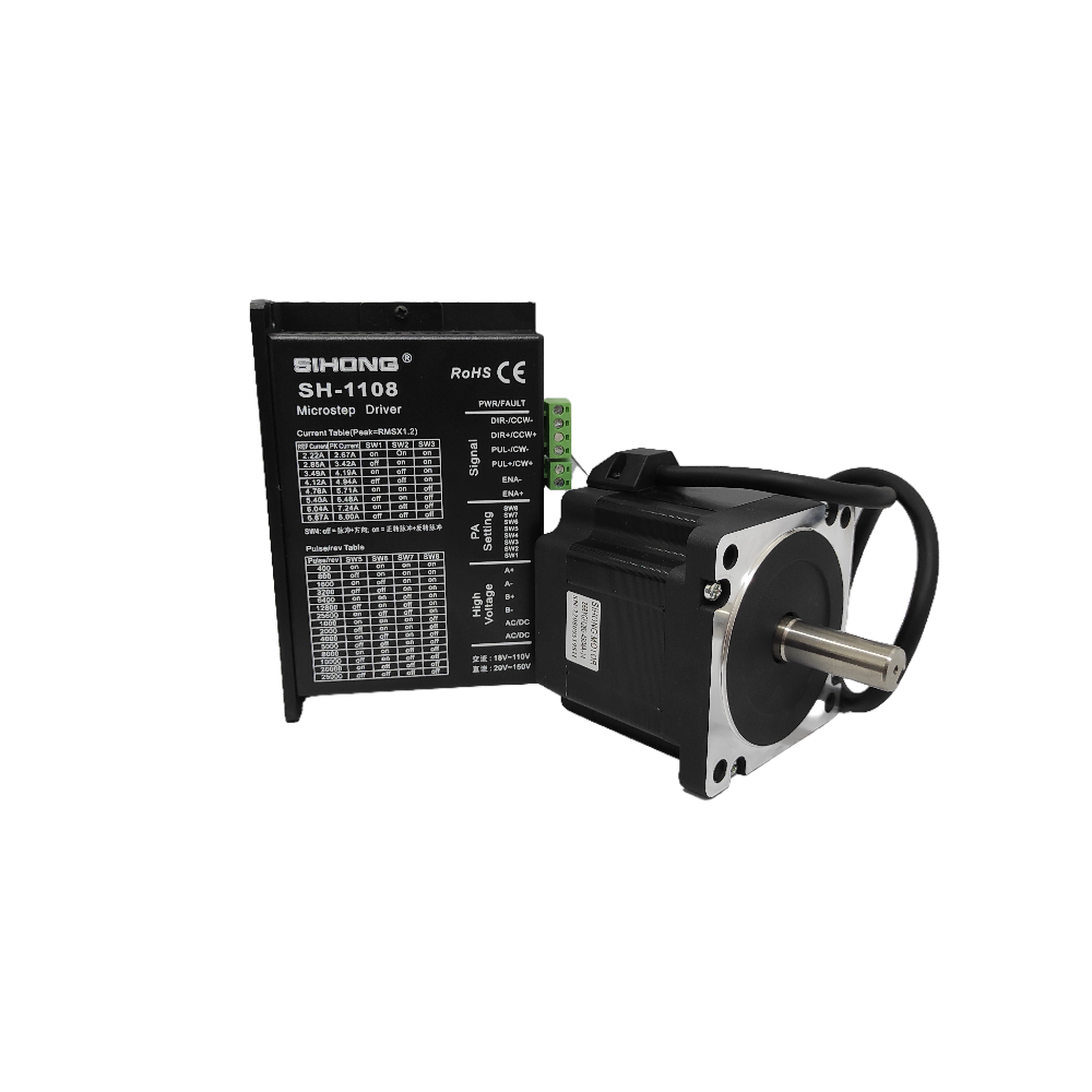 Kit Motor paso a paso Nema 34 4,4 Nm + Driver